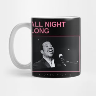 all night long - vintage minimalism Mug